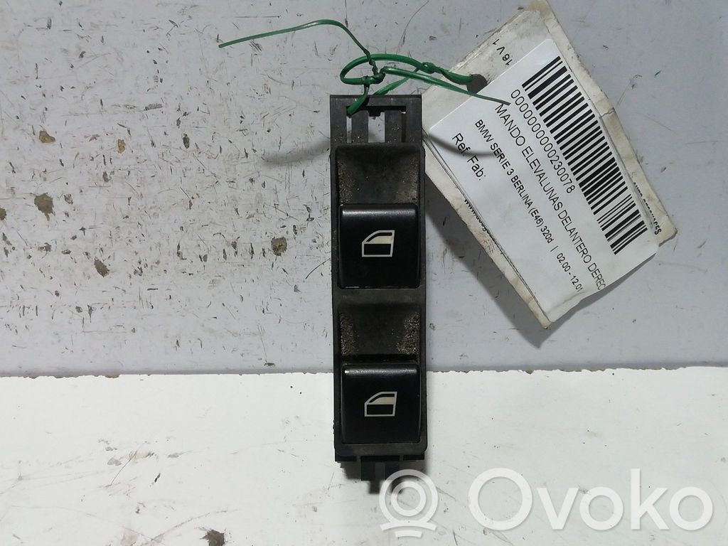 Electric window control switch