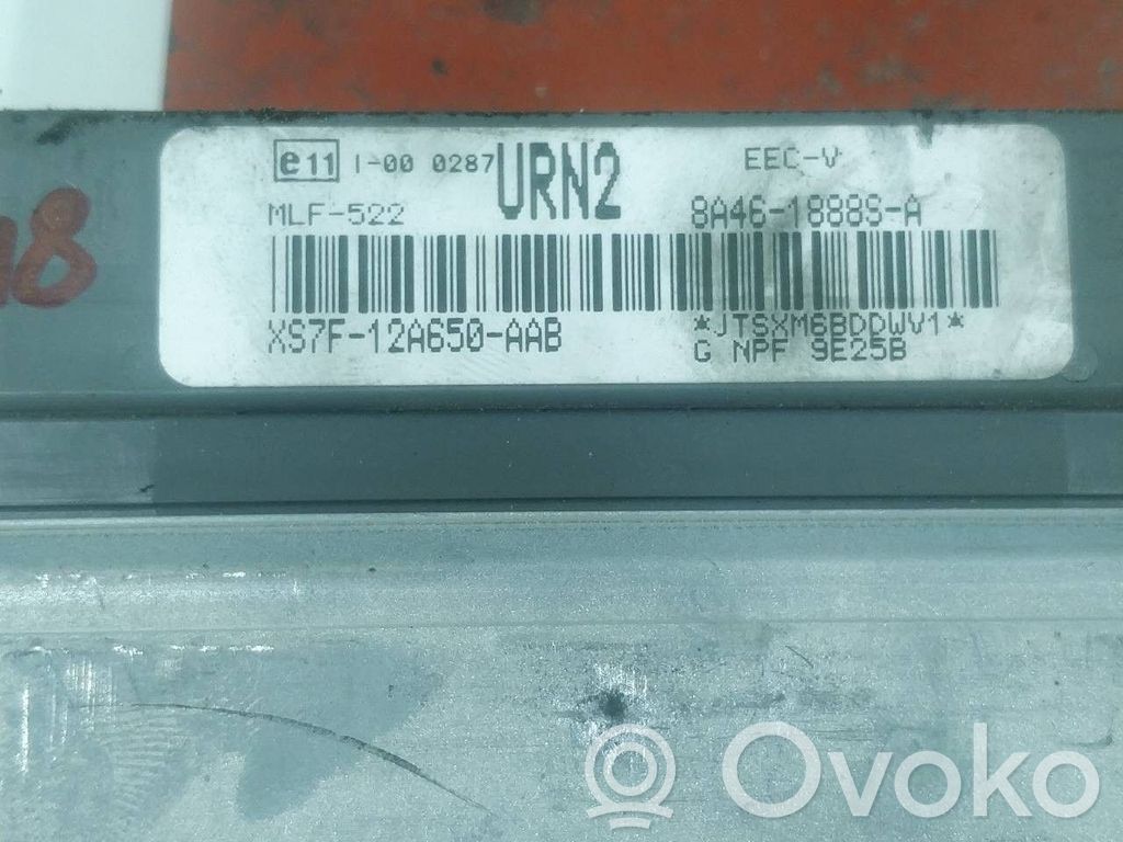 Engine control unit/module   XS7F12A650AAB