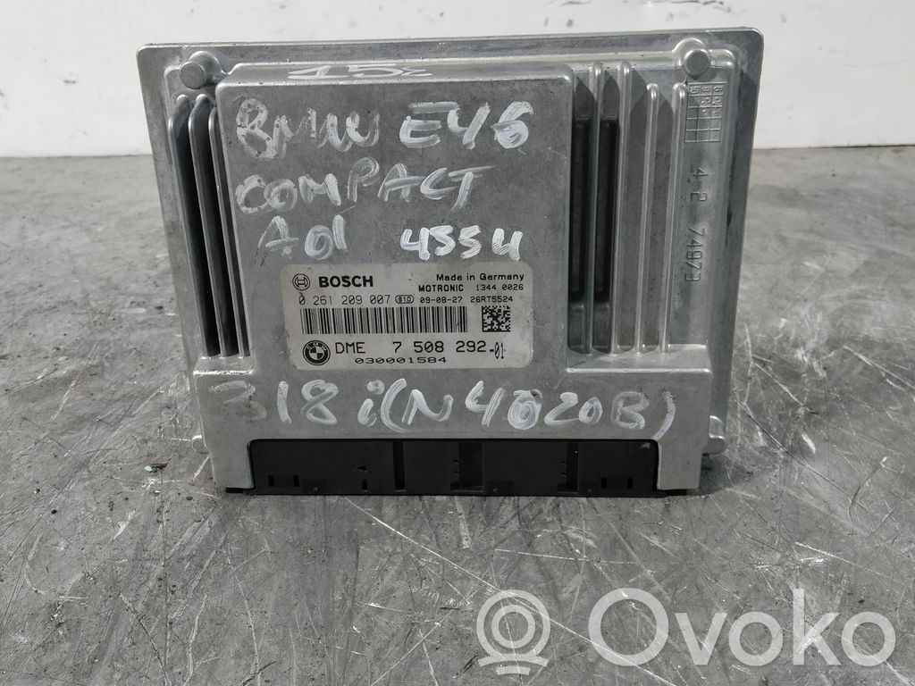 Engine control unit/module   0261209007