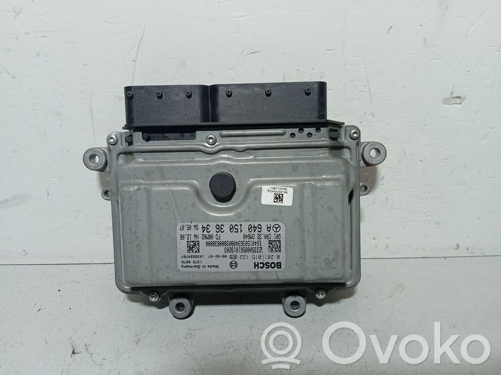 Engine control unit/module   A6401503634,0281015122,2335008561019203