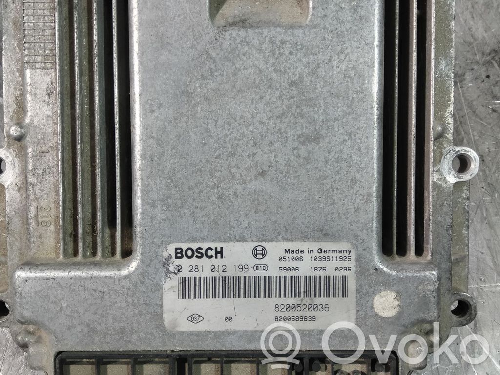 Renault Laguna II Engine control unit/module 