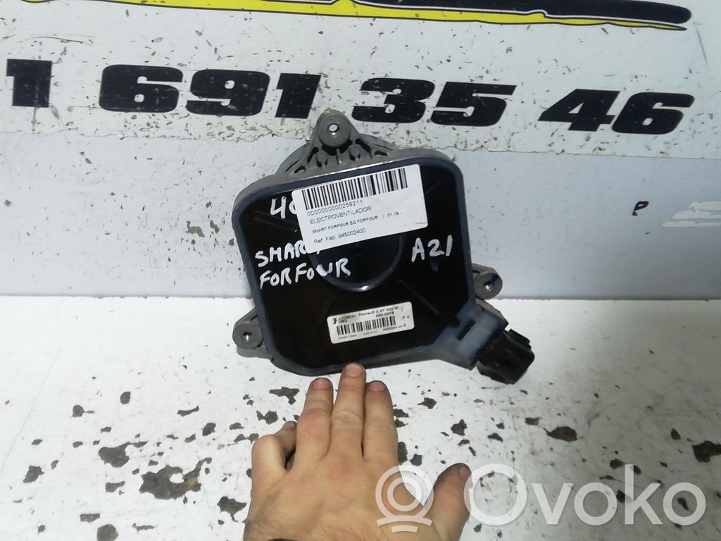Smart ForFour II W453 Jäähdyttimen jäähdytinpuhallin 