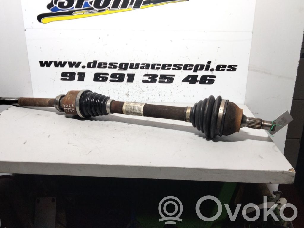 Eje de transmisión delantero   9656135080