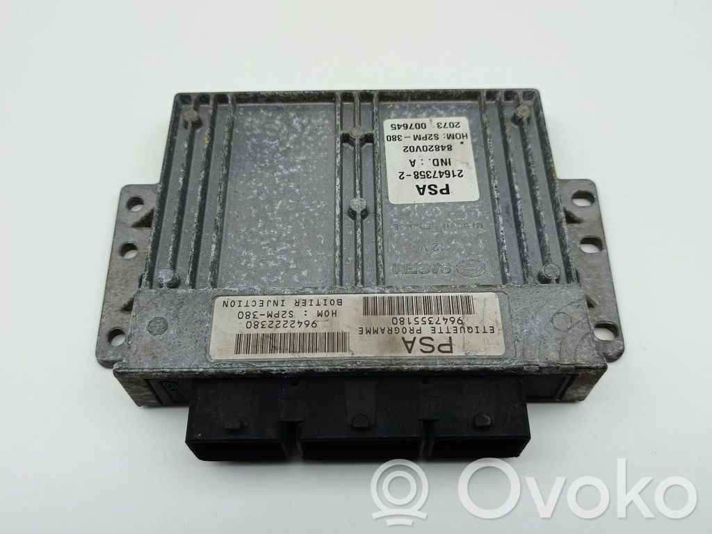 Citroen C3 Engine control unit/module 