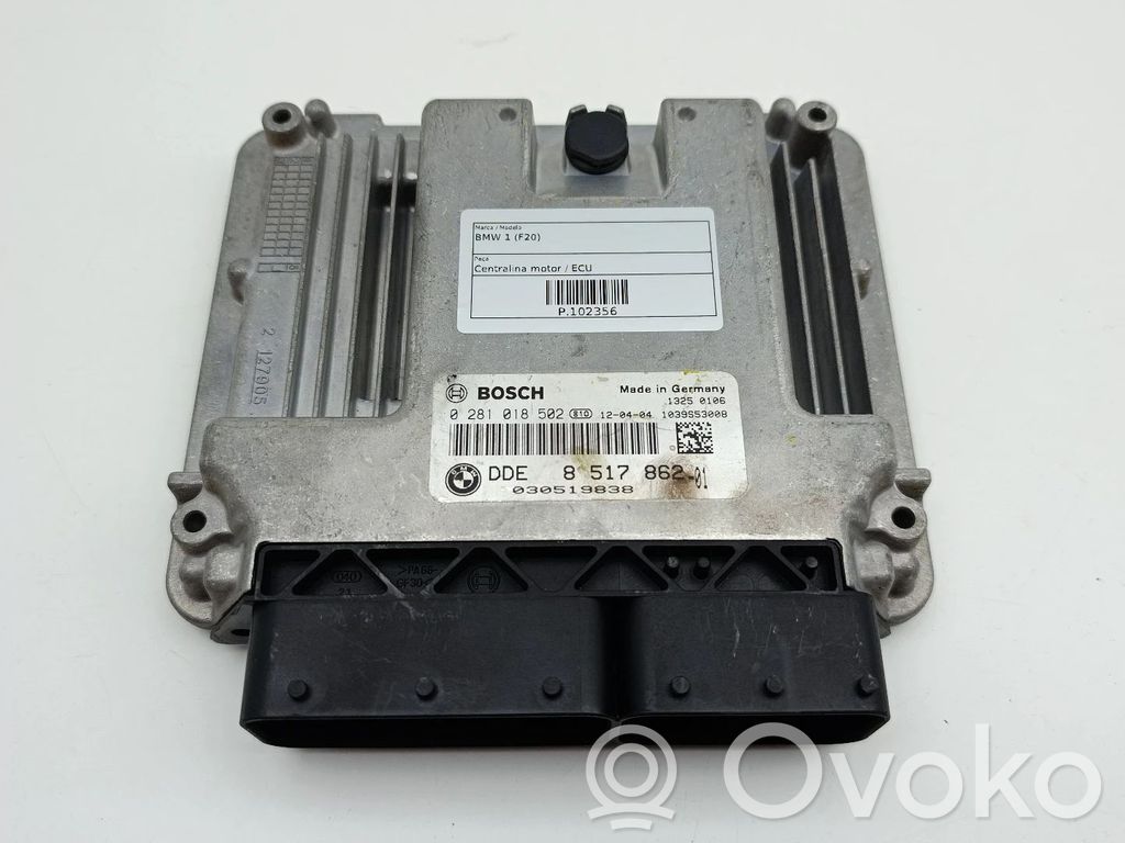 Engine control unit/module   0281018502,1039S53008,851786201
