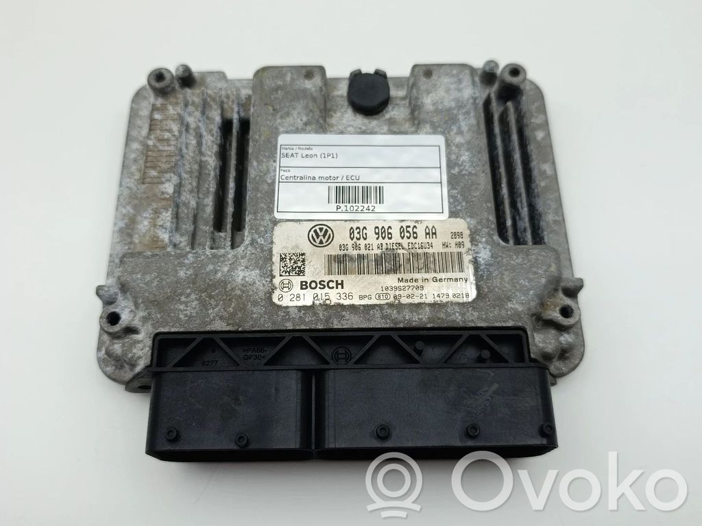 Seat Leon (1P) Engine control unit/module 