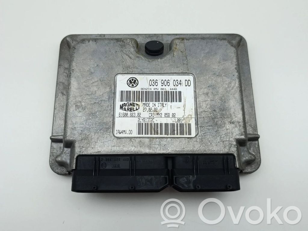 Volkswagen Polo III 6N 6N2 6NF Centralina/modulo del motore 