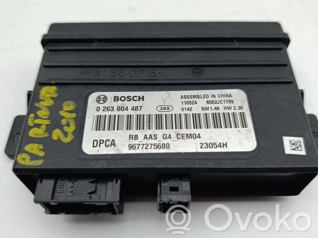 Peugeot Partner Parking PDC control unit/module 