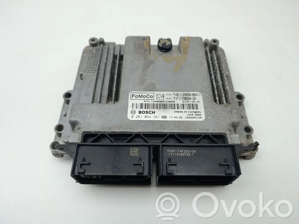 Dzinēja vadības bloks   FV6112A650BSA,0281034361,F1F112B684ZA