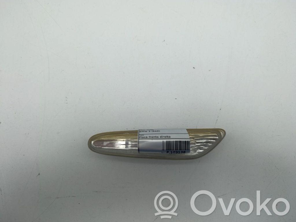 BMW 5 E60 E61 Front bumper turn signal 