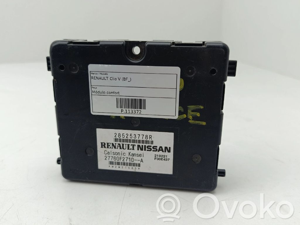 Renault Clio V Comfort/convenience module 