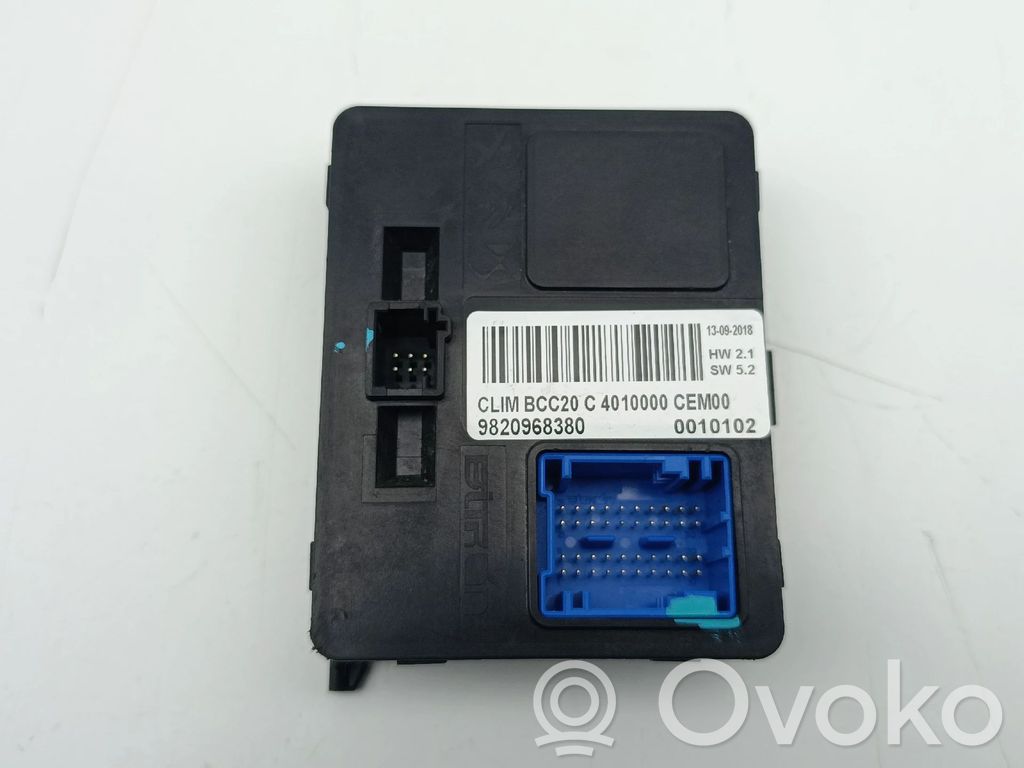 Autres unités de commande / modules   9820968380