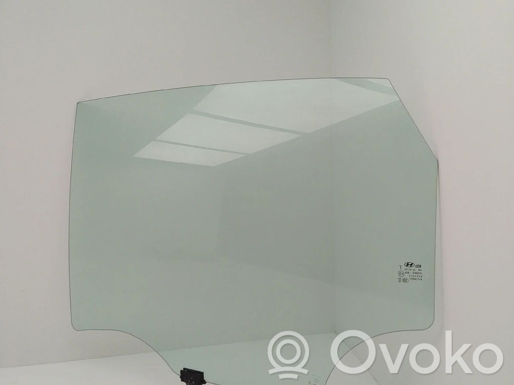 Hyundai Kona I Rear door window glass 