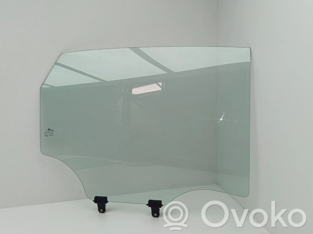 Hyundai Kona I Rear door window glass 