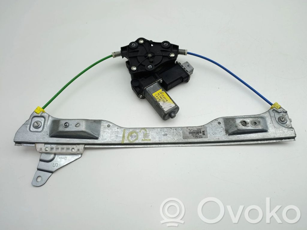Opel Corsa E Front window lifting mechanism without motor 