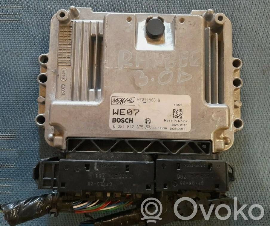 Engine control unit/module ECU   WE0718881B,1039S20121,88250110,0281012875