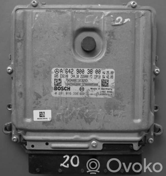 Mercedes-Benz Sprinter W906 Engine control unit/module 