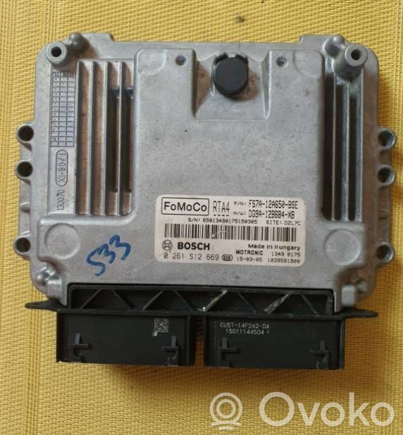 Engine control unit/module   FS7A12A650BSE,0261S12669,DG9A12B684XB