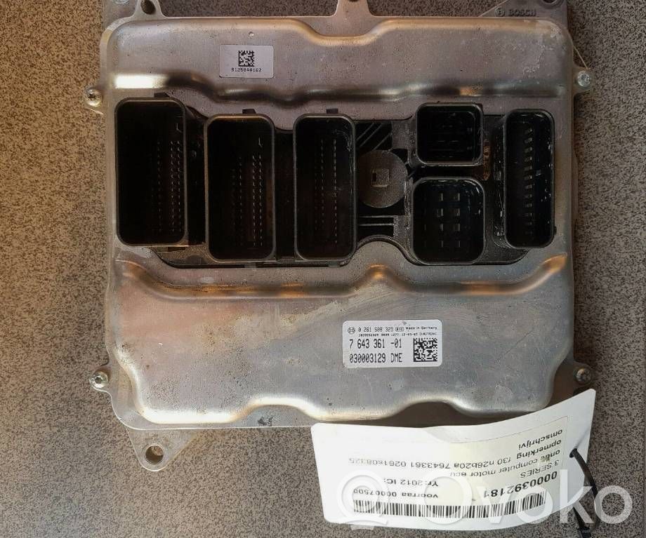 BMW X5 F15 Komputer / Sterownik ECU silnika 