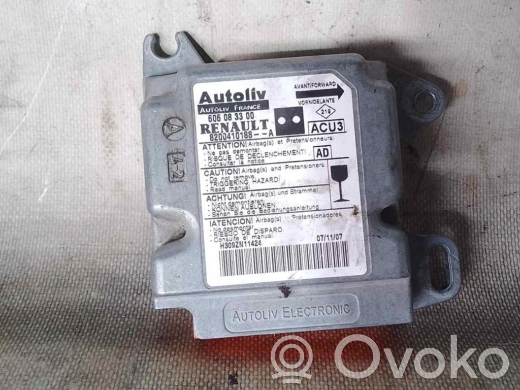 Renault Kangoo I Airbag control unit/module 