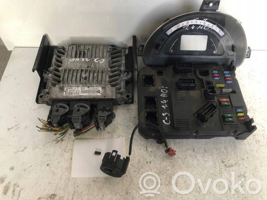Citroen C3 Engine ECU kit and lock set 