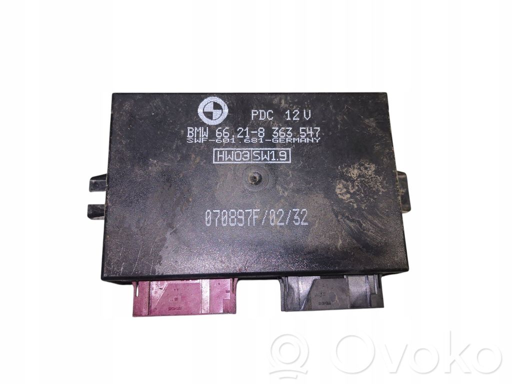 BMW 5 E39 Parking PDC control unit/module 