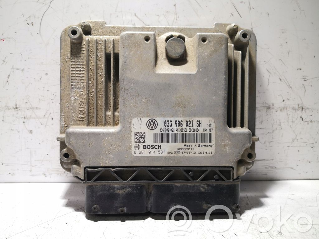 Seat Leon (1P) Engine control unit/module 
