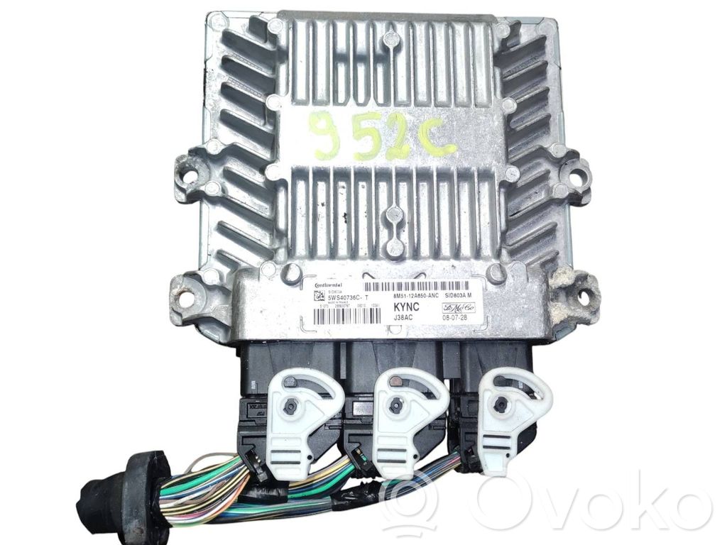 Engine control unit/module   8M5112A650ANC,5WS40736CT