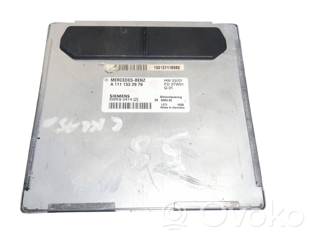 Mercedes-Benz C W203 Engine control unit/module 