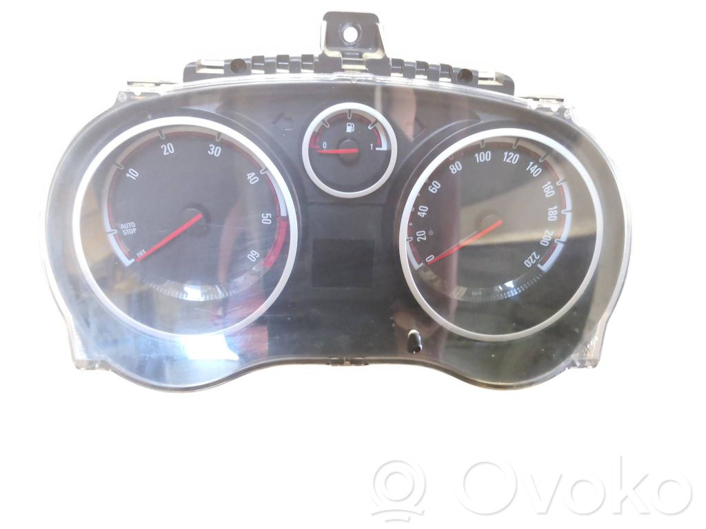 Opel Corsa D Speedometer (instrument cluster) 