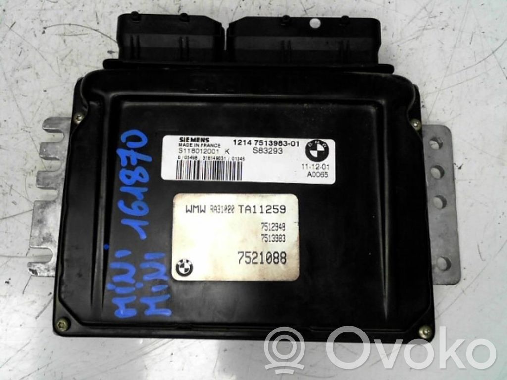 Mini One - Cooper R50 - 53 Engine control unit/module 