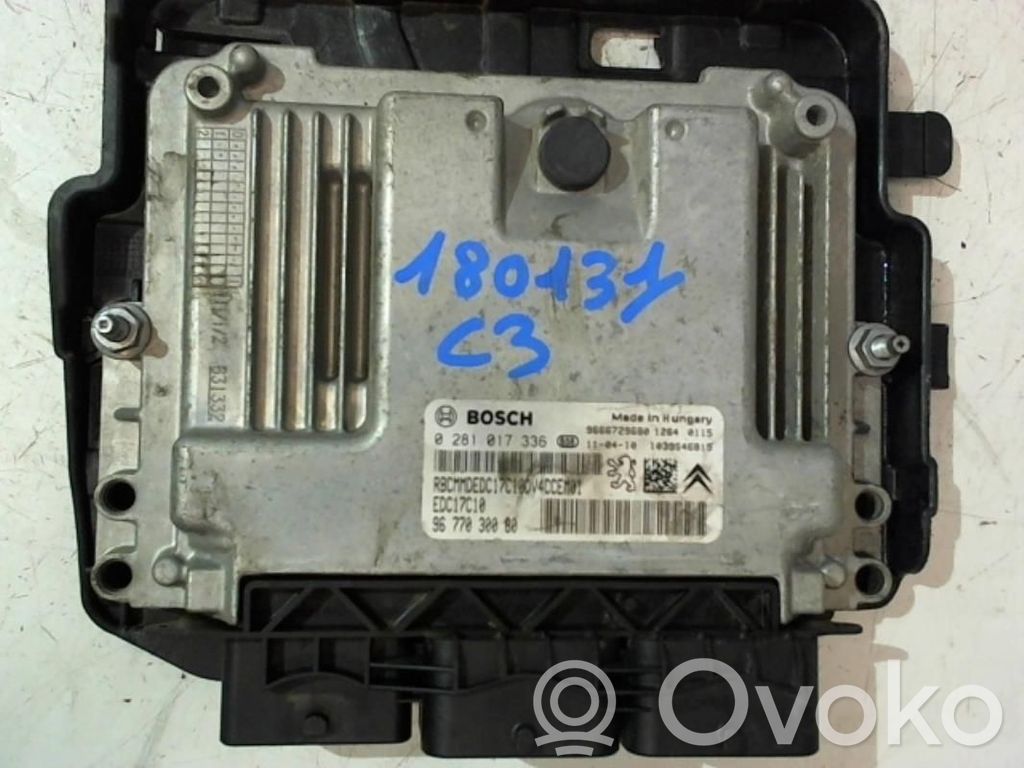 Citroen C3 Engine control unit/module 