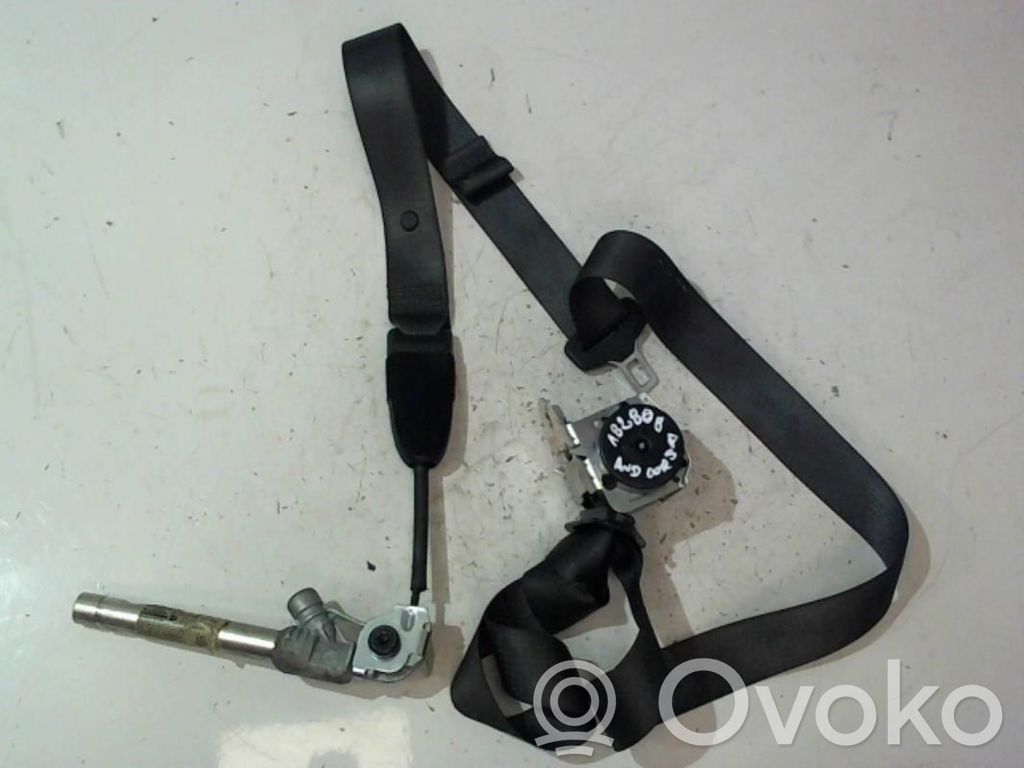 Opel Corsa D Hebilla del cinturón delantero 