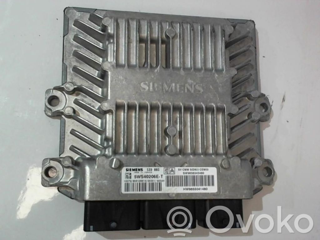 Peugeot 407 Engine control unit/module 