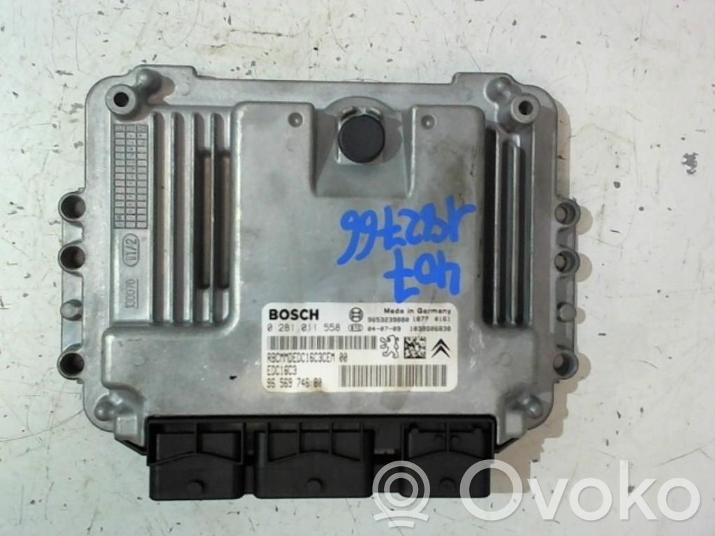 Peugeot 407 Engine control unit/module 