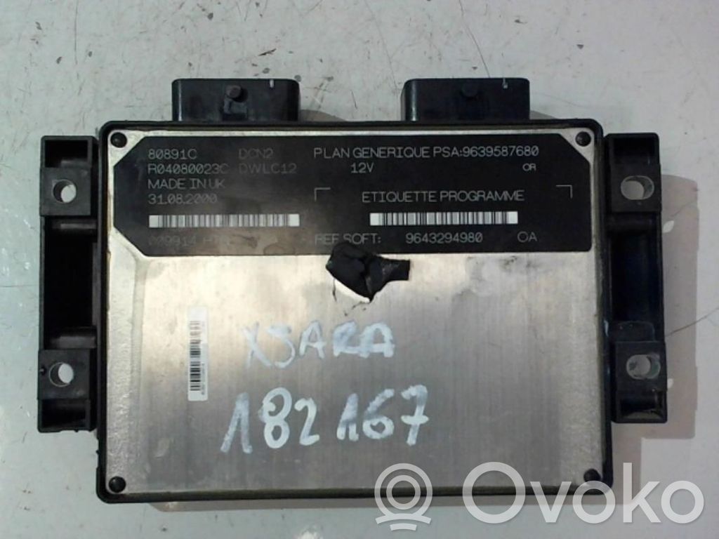 Citroen Xsara Unitate/modul de control motor 