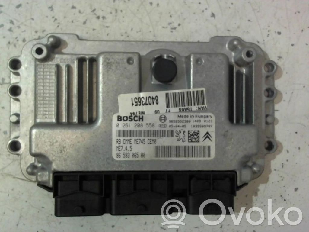 Peugeot 307 Engine control unit/module 