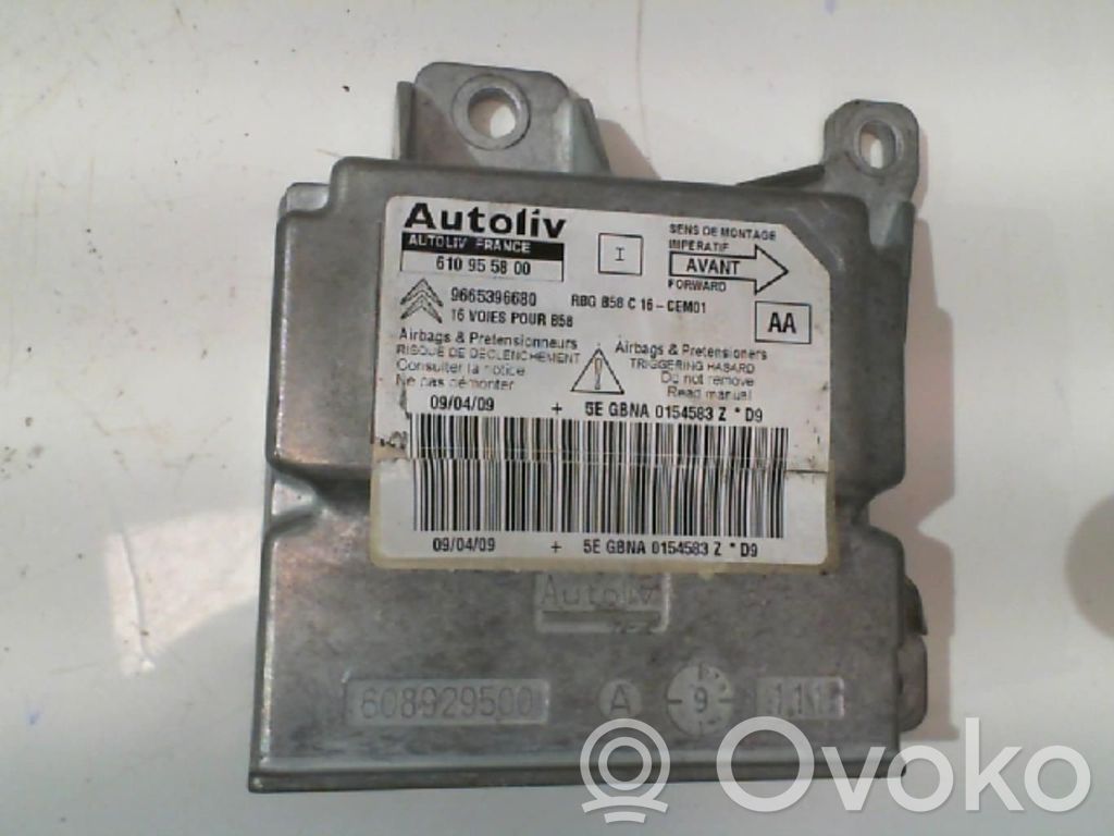 Citroen C4 I Picasso Sterownik / Moduł Airbag 