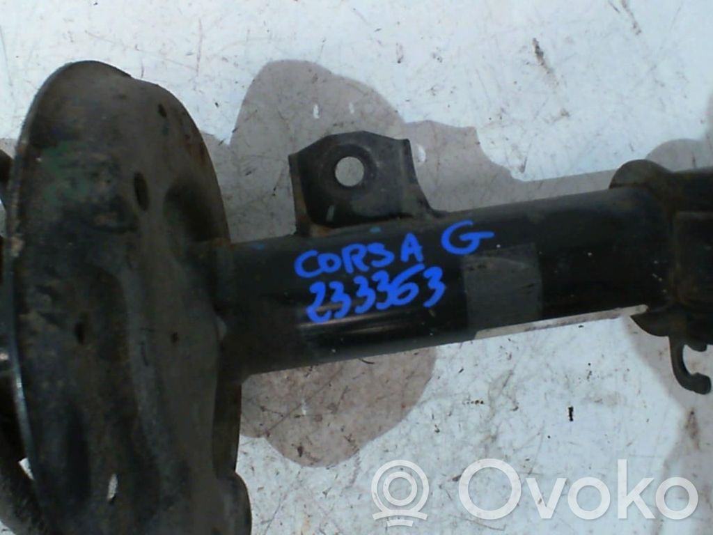 Opel Corsa D Front shock absorber with coil spring 