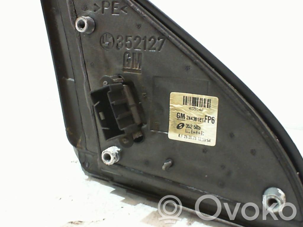 Opel Signum Manualne lusterko boczne drzwi przednich 