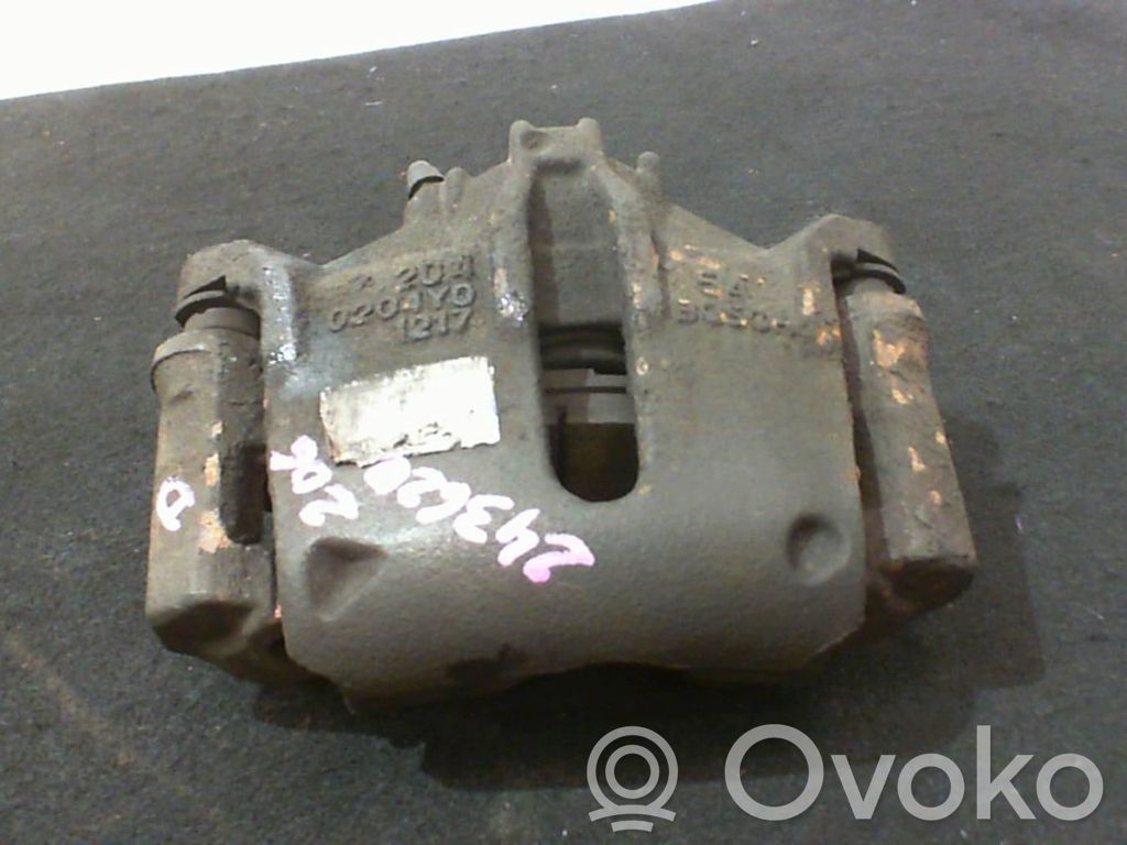 Peugeot 206 Zacisk hamulcowy przedni 