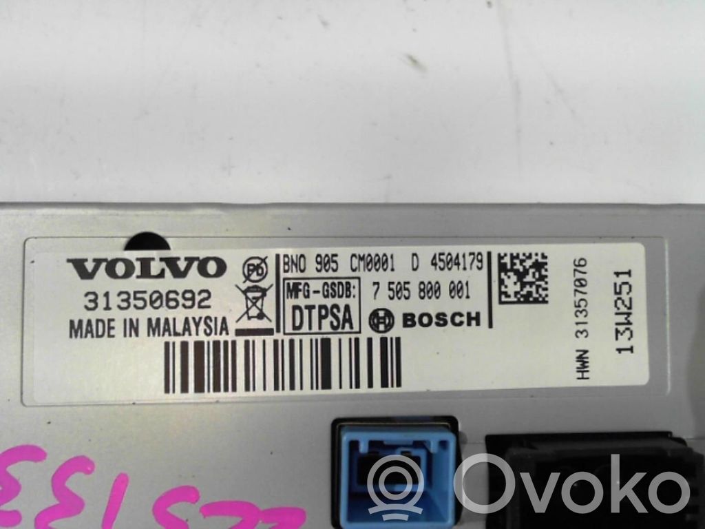 Volvo V40 Screen/display/small screen 