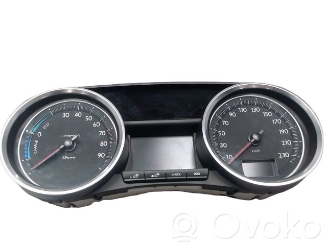 Peugeot 508 Vitezometru (grup de instrumente) 