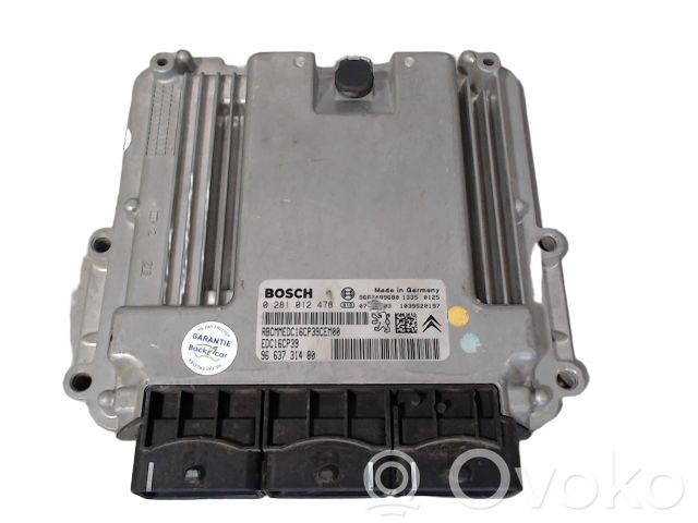 Peugeot 407 Engine control unit/module ECU 