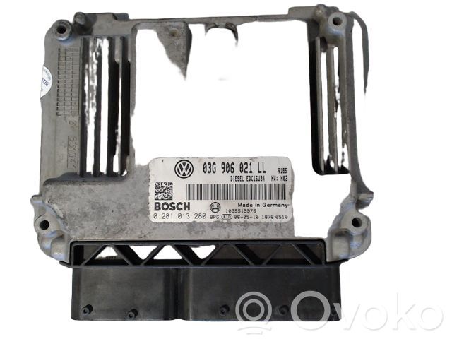 Engine control unit/module ECU   03G906021LL,03G906021LL,EDC16U34LEON2