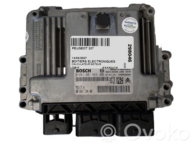 Peugeot 207 Engine control unit/module ECU 