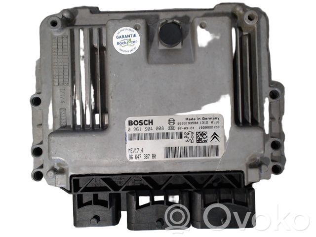 Engine control unit/module ECU   1942SW,1942SW,MEV174PSA