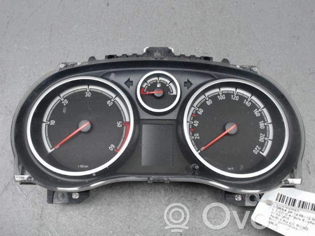 Opel Corsa D Tachimetro (quadro strumenti) 