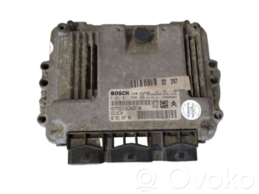 Peugeot 206 Motorsteuergerät ECU 