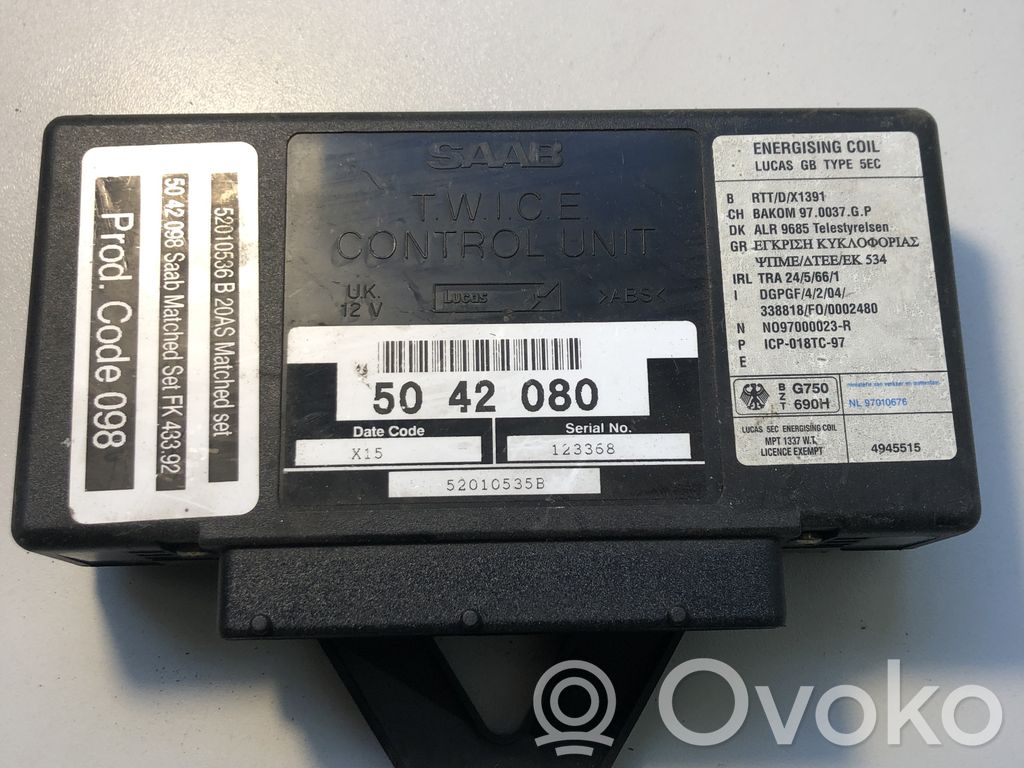 Saab 9-3 Ver1 Komforta modulis 